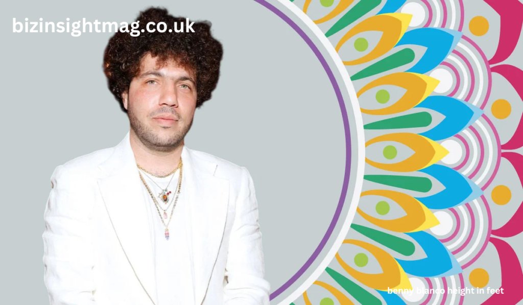 benny blanco height in feet