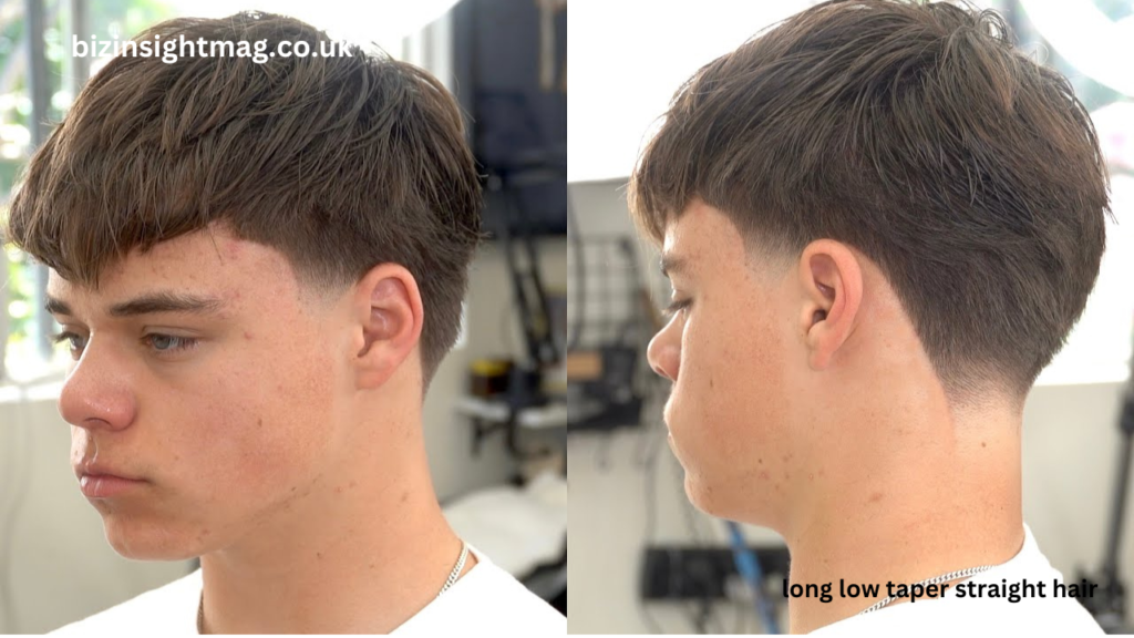 long low taper straight hair