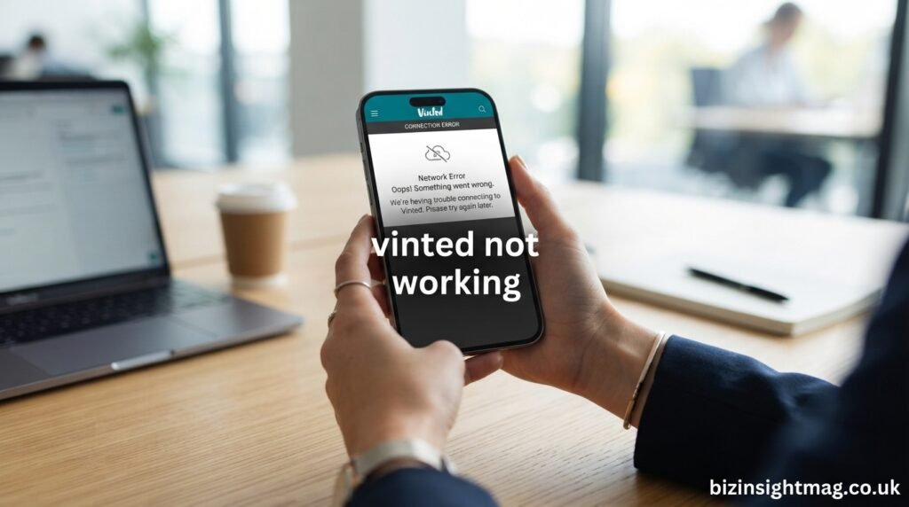 vinted not working