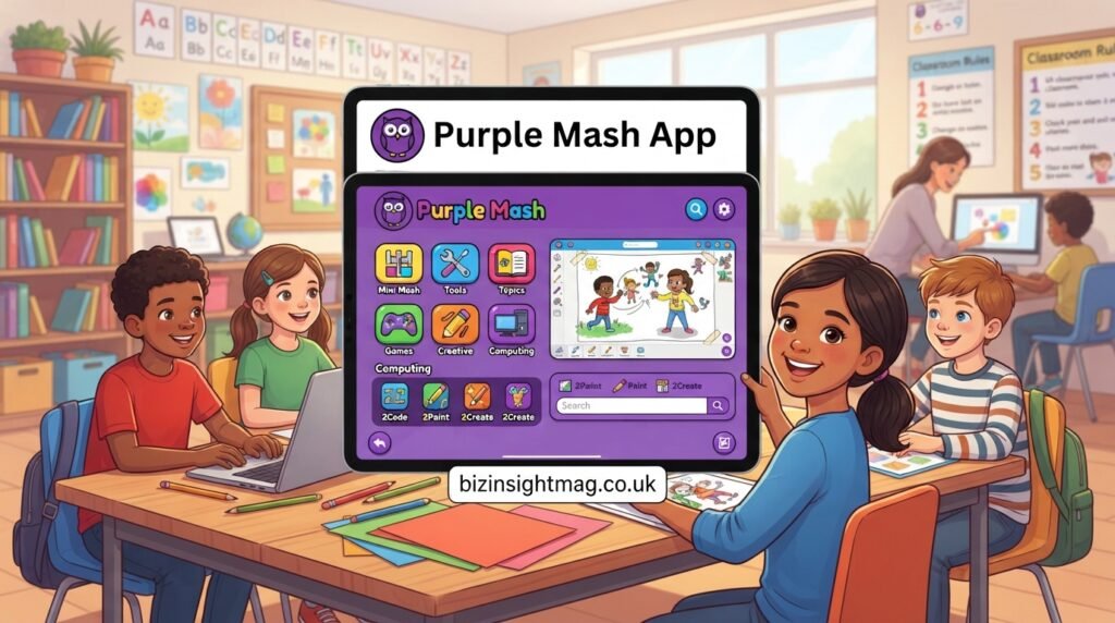 purple mash app